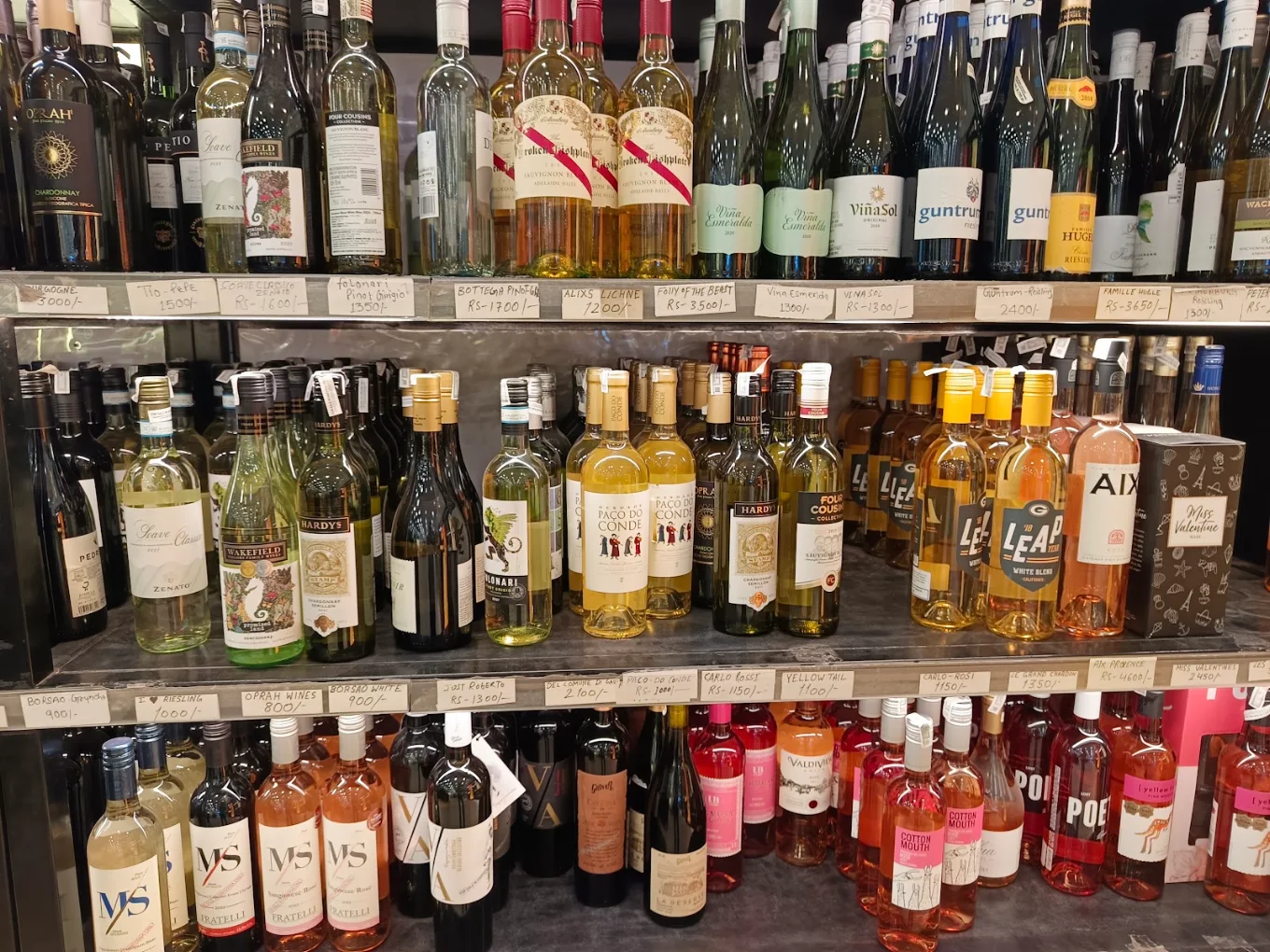 Discovery Wines luxury interior warehouse showroom